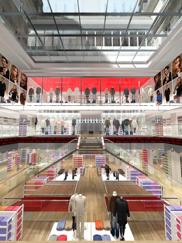 Magasin Uniqlo à Paris Opéra