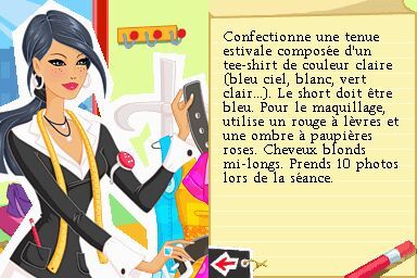 Léa Passion Star de la Mode - sources Ubisoft