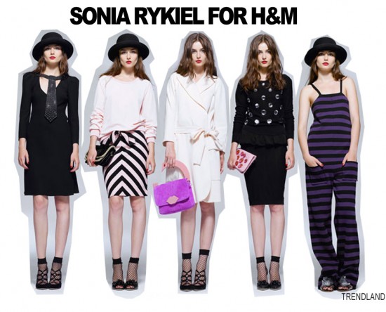 Collection printemps 2010 Sonia Rykiel pour H&M. Source: www.stylistic.fr