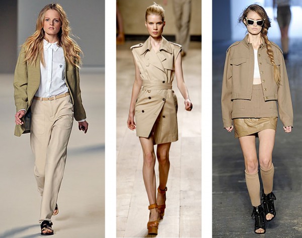 De gauche à droite:Chloé,Céline,Alexander Wang