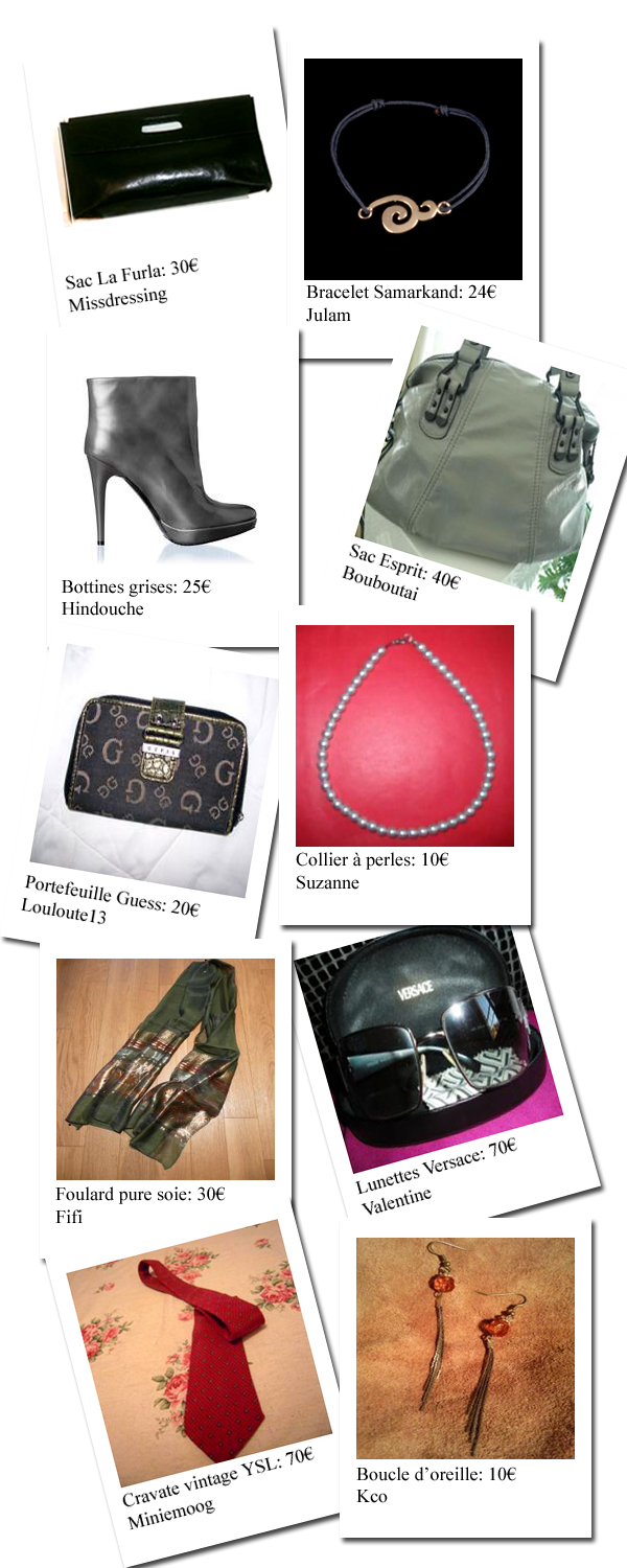 Mon shopping Noël (idées cadeaux) spécial accessoires!