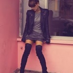 Looks cuissardes: inspirations de looks. Leaka sur http://fashionleaka.blogspot.com