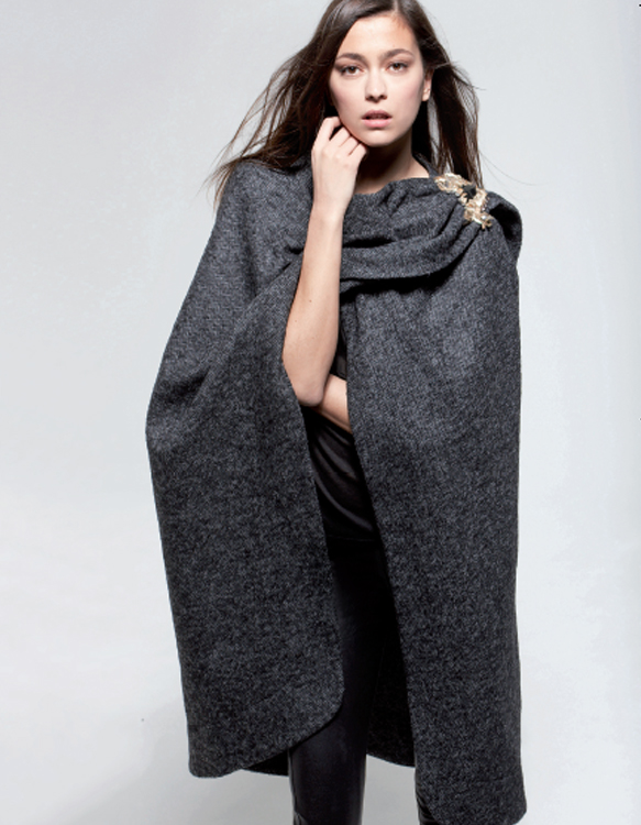 Comment rester glamour par temps froid? Collection automne-hiver 2009 Maje.