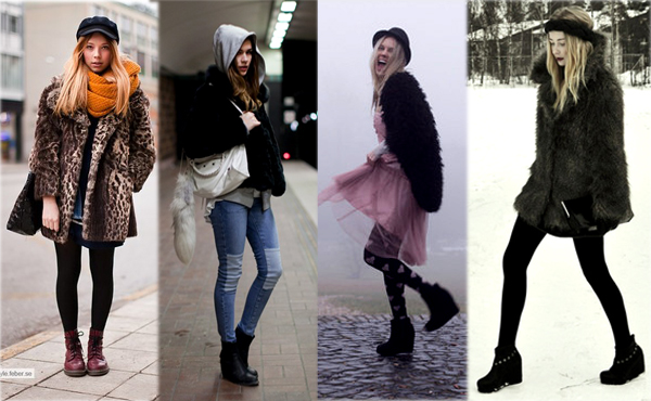 Comment rester glamour par temps froid?