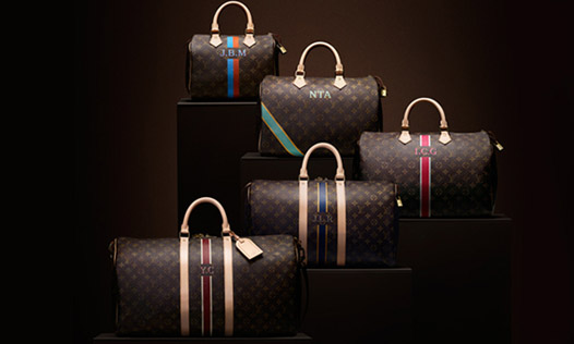 Son sac personnalisé chez Louis Vuitton!