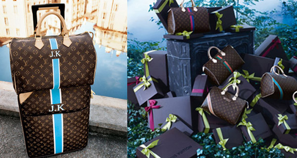 Son sac personnalisé chez Louis Vuitton!