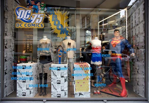 La mode super-héros chez Colette