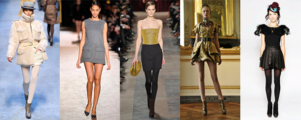 Hermès - Stella Mc Cartney - Akris - Alexander Mc Queen - Anna + Olivia - Quelle hauteur de jupe pour cet hiver?